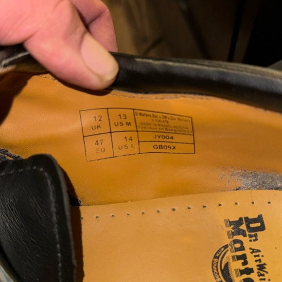 Dr. Martens 
8053 NAPPA LEATHER CASUAL SHOES
Men size 13 - Picture 6 of 9